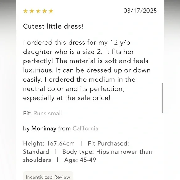 Anthropologie NWT Sundays Andes Mini Dress size M. - Picture 6 of 16